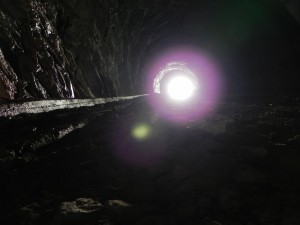 Gran Paradiso Italien Alpen Tunnel