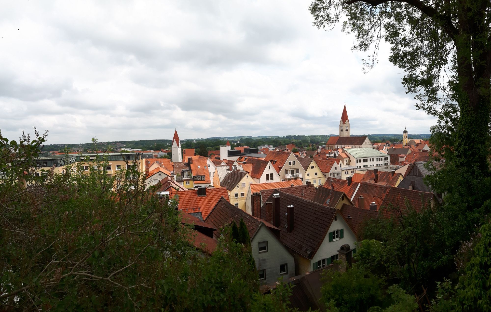 Blick auf Kaufbeuren