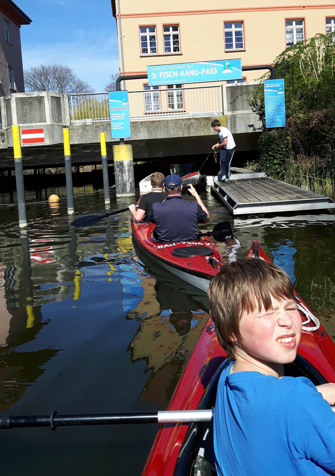Kanutour in Fürstenberg Havel