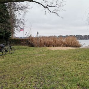 Badstelle und Steg an der Dahme