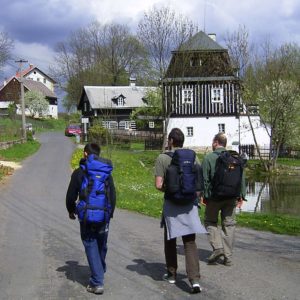 Wanderung in TSCHECHIEN in Jetřichovice