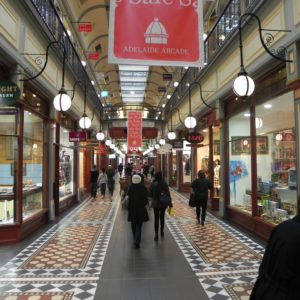 Shopping mall central markets Adelaide
