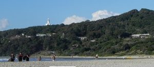 Baryon Bay beach panorma view cropped
