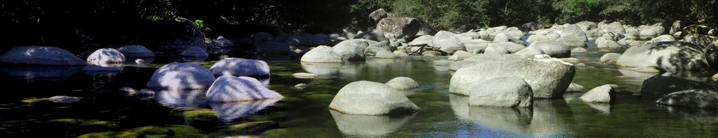 Cropped Mossmann river rocks
