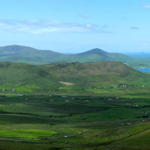 Panorama Blick vom Mount Brenden in Irland