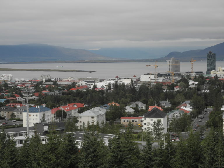 2015 Island Reykjavik Wanderung nach Perlan