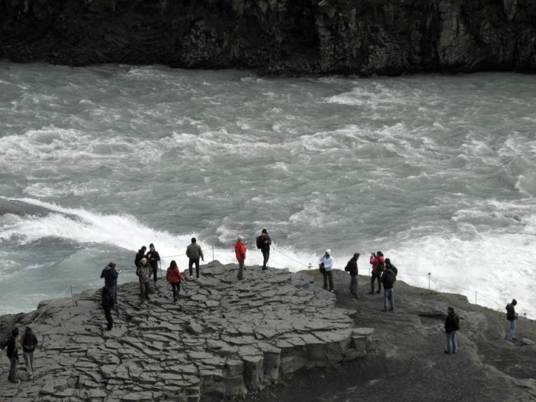 2015 Island Gullfoss Wasserfall