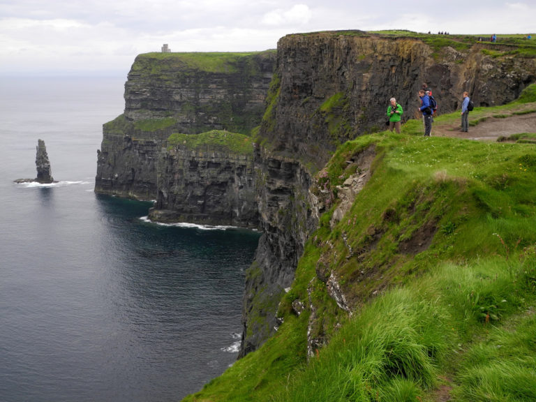 2014 06 Wanderung an den Cliffs of Moher in Irland