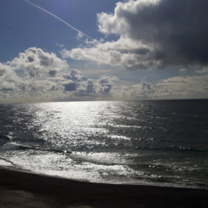 Strand Wolken Sonne Thorsminde Dänemark