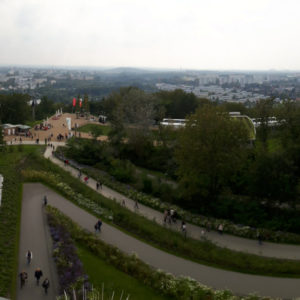 Panoramablick vom Turm auf dem Kienberg
