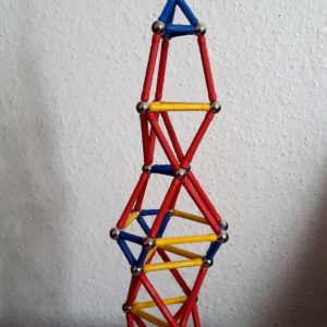 Geomag Spielzeug Turm Dreieck