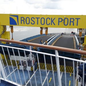 Rostock Port Fährhafen Ablegestelle