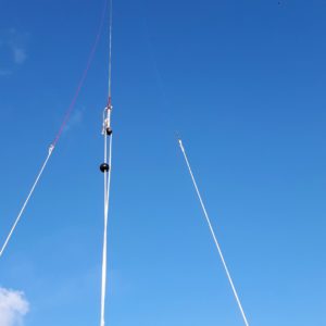 3,5 m" Kite mal am blauen Himmel bei 15 KN