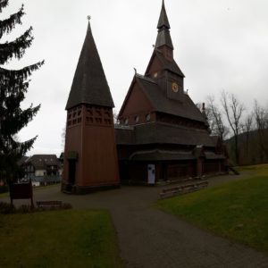 Holzstabkirche in Hahnenklee