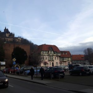 Blick auf Burg Wernigerode