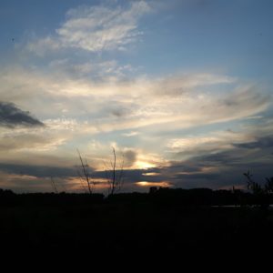 Sonnenuntergang am Bernsteinsee
