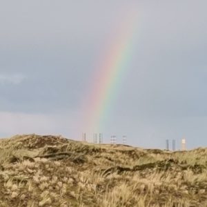 Fanö Strand Regenbogen