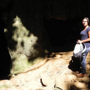 Kuba Vinales Reitrunde Höhleneingang Sophia