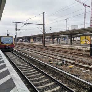 Bahnhof Lichtenberg S-Bahn Gleis