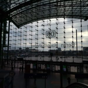 Hauptbahnhof Berlin Glas Eingangsportal