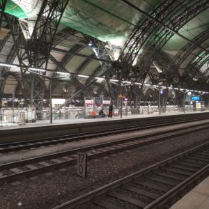 Bahnhof Dresden umsteigen in die S-Bahn