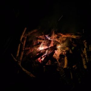 Warme Glut im Feuerchen