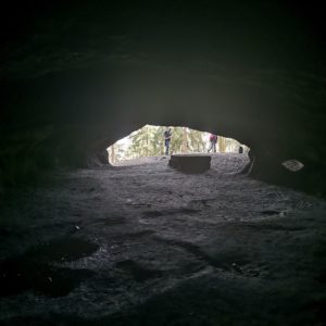 Blick aus der Diebeshöhle am Quirl