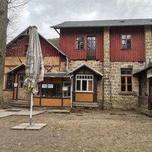Gaststätte geschlossen auf dem Pfaffenstein