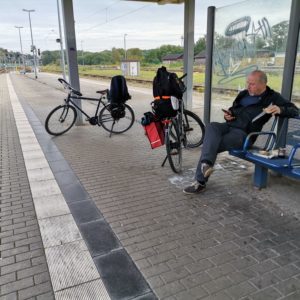 Rückfahrt Bahnhof Jens
