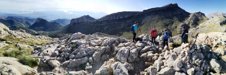 2022 11 Mallorca Wanderung vom KLoster Lluc zum Cuber Stausee über den Puig d’en Galileu