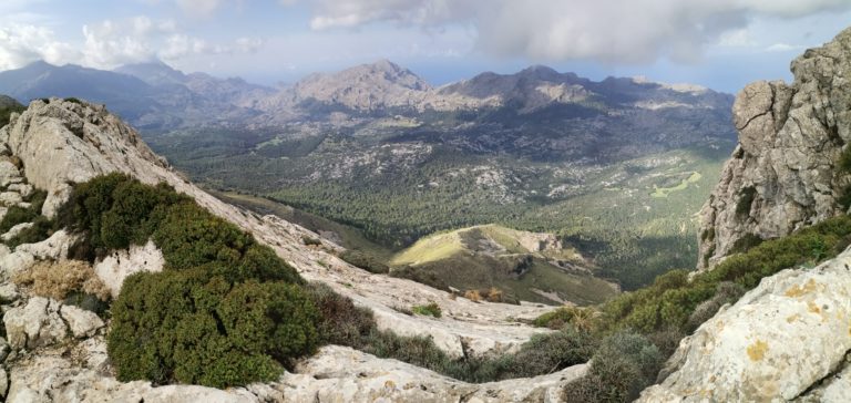 2022 11 Mallorca Bergwanderung vom Kloster Lluc zum Puig Tomir