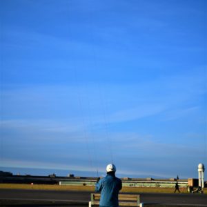 Mit dem Powerkite Zebra Z1 auf der Landebahn auf dem Tempelhofer Feld kiten