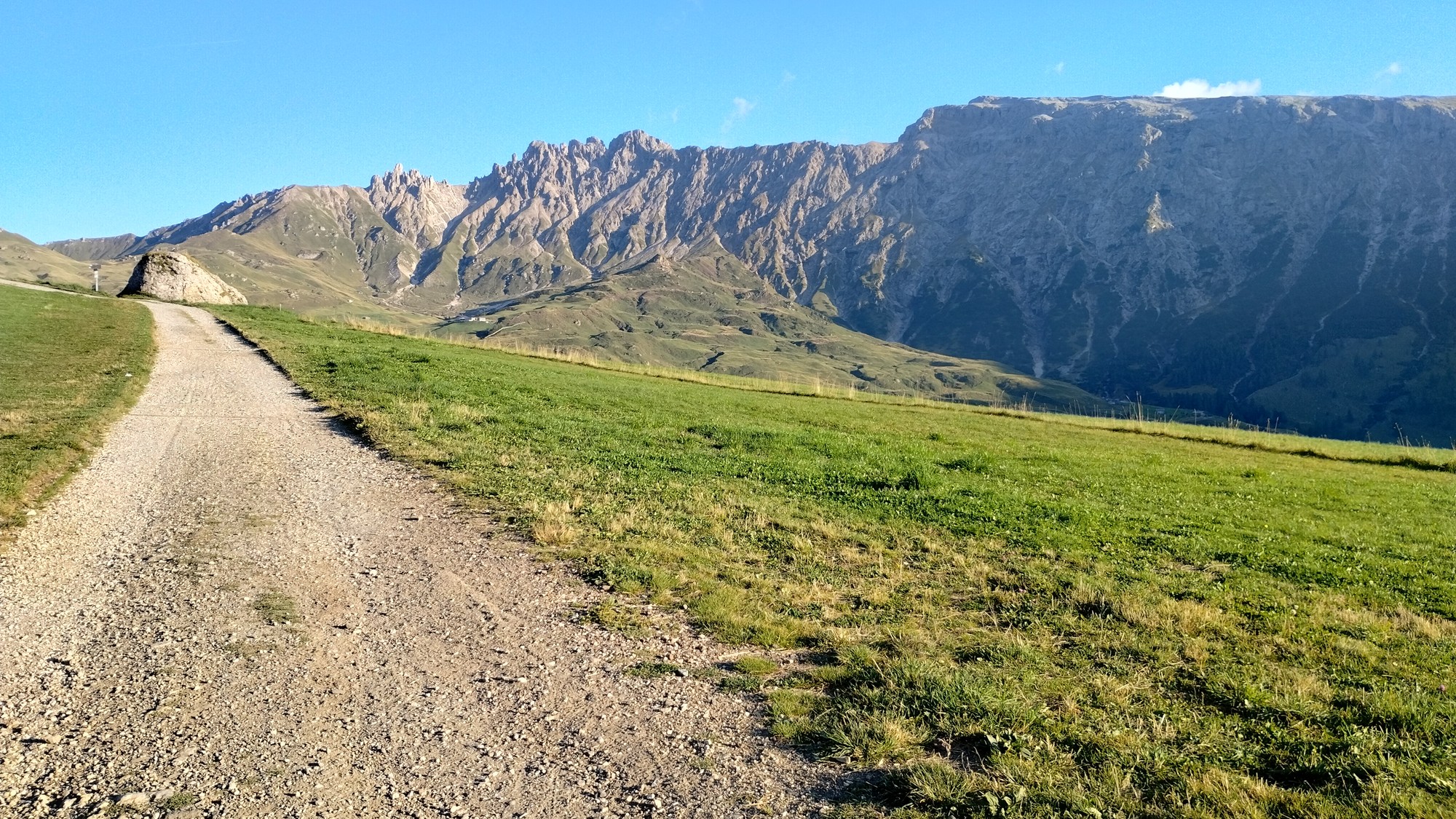 Seiser Alm Schlern Wand