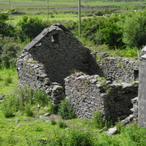 Noch ein verfallenes Steinhaus am Mount Brenden