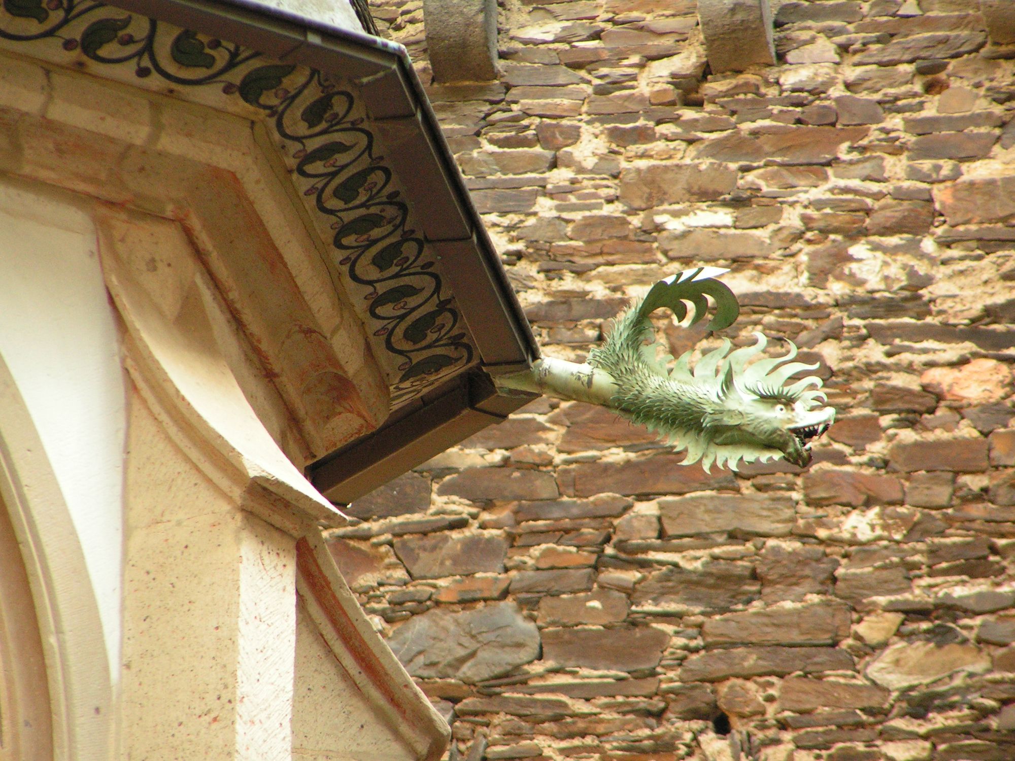 Wasserspeier in der Burg Eltz Münstermaifeld
