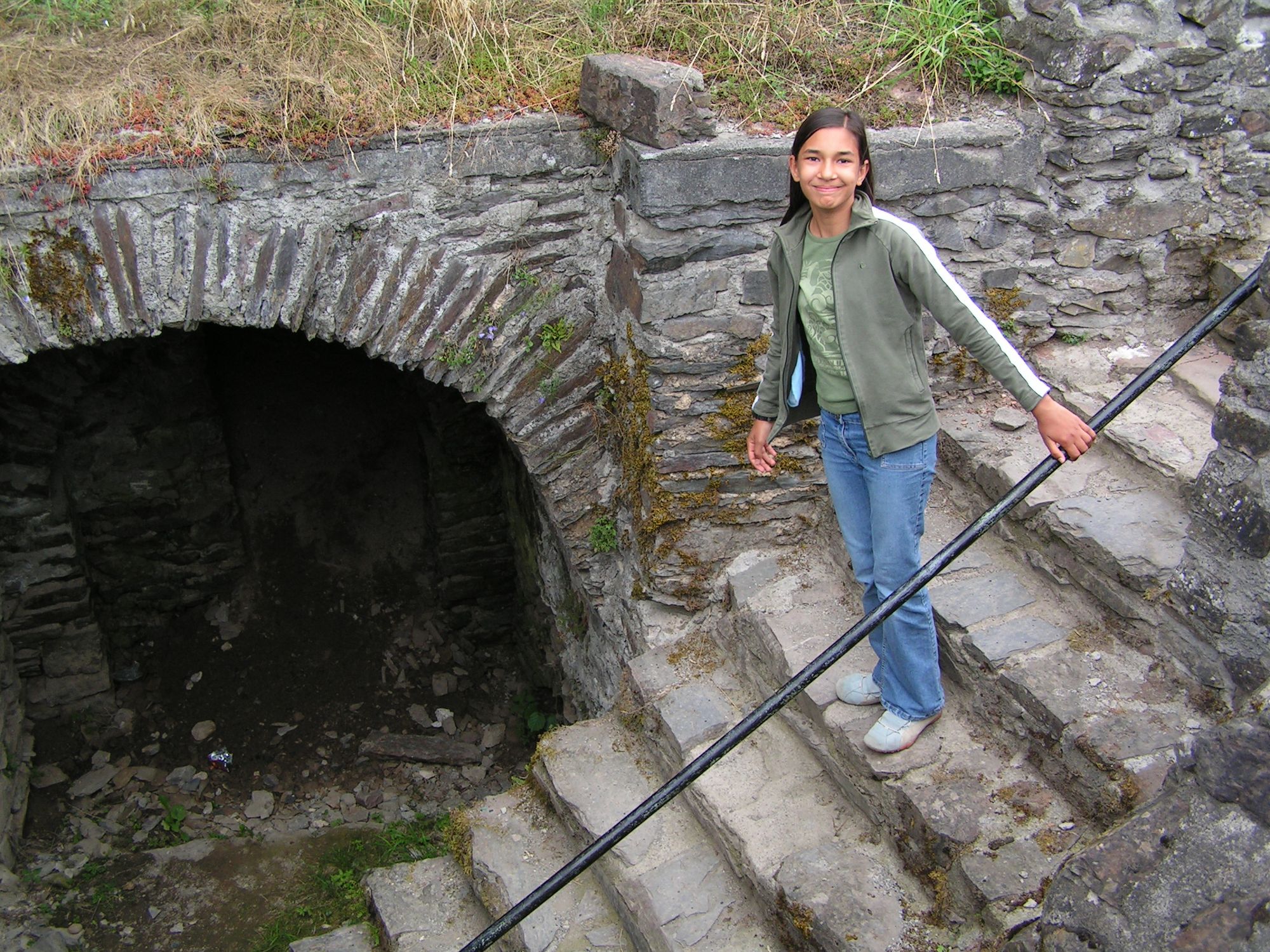Sophia vor Burg- Festung