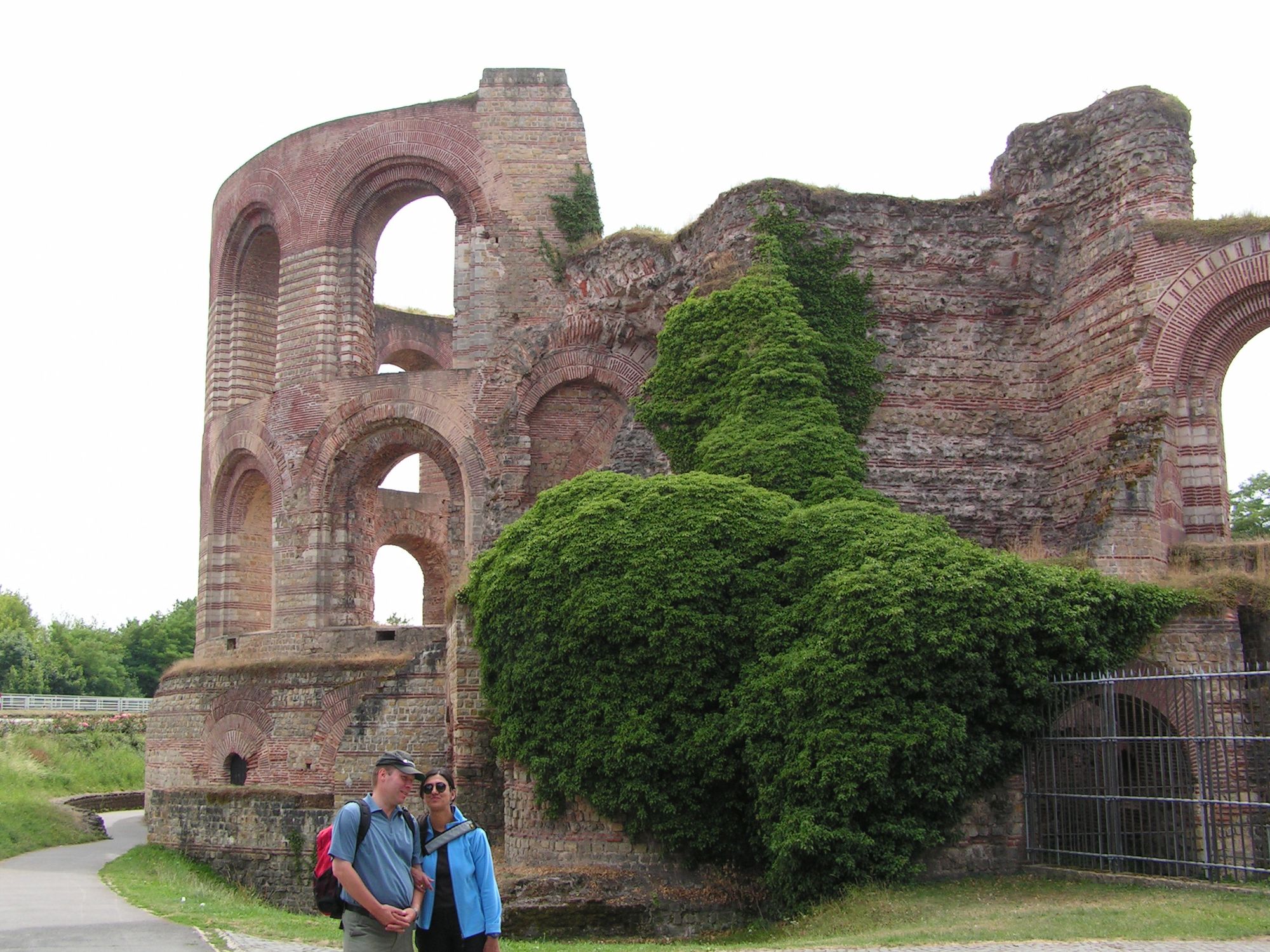 Trier Römische Therme Dani & Ich