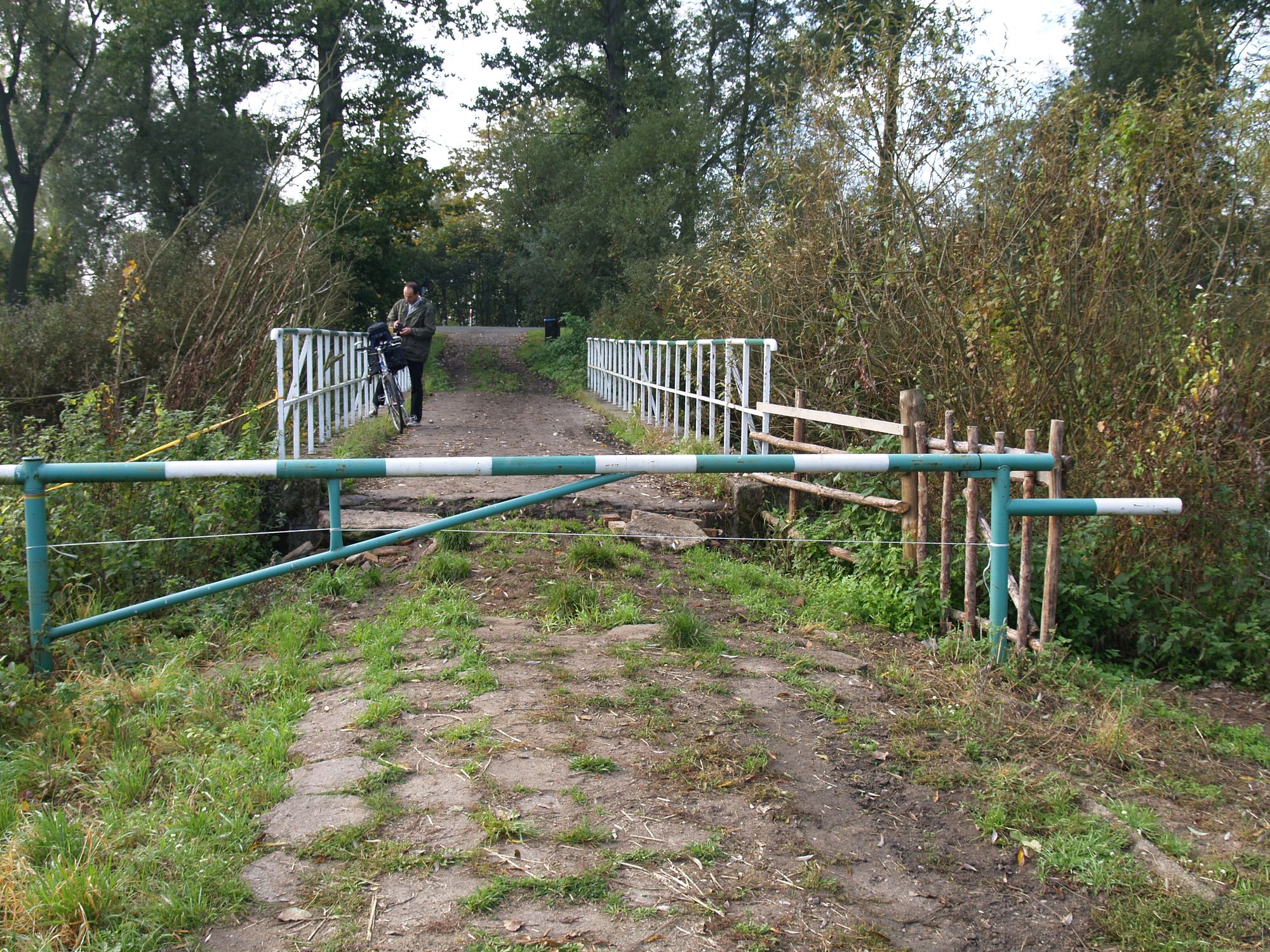 Radtour Polen Warte Grenzbrücke