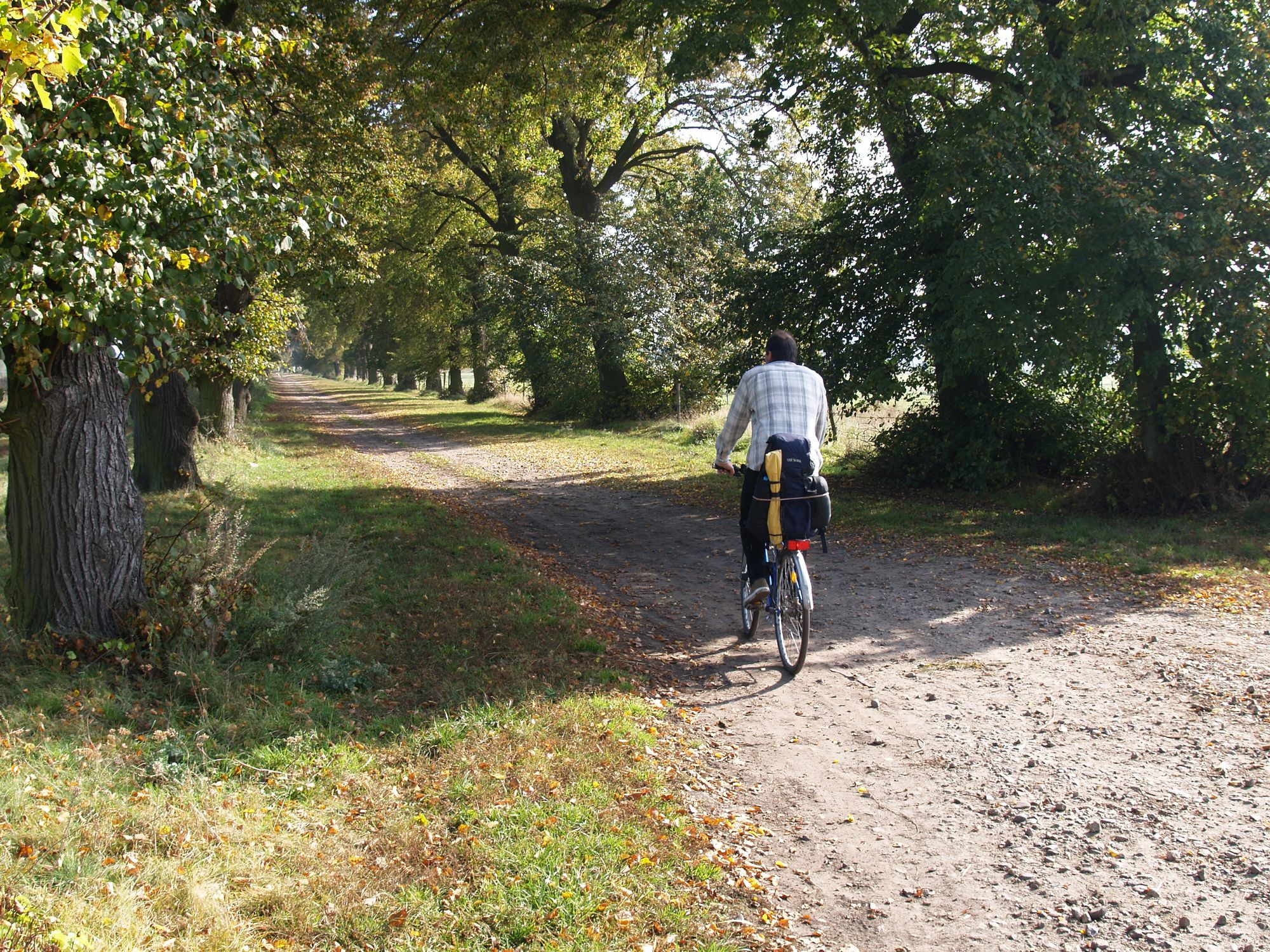 Radtour Polen Warte Dirk auf Rad