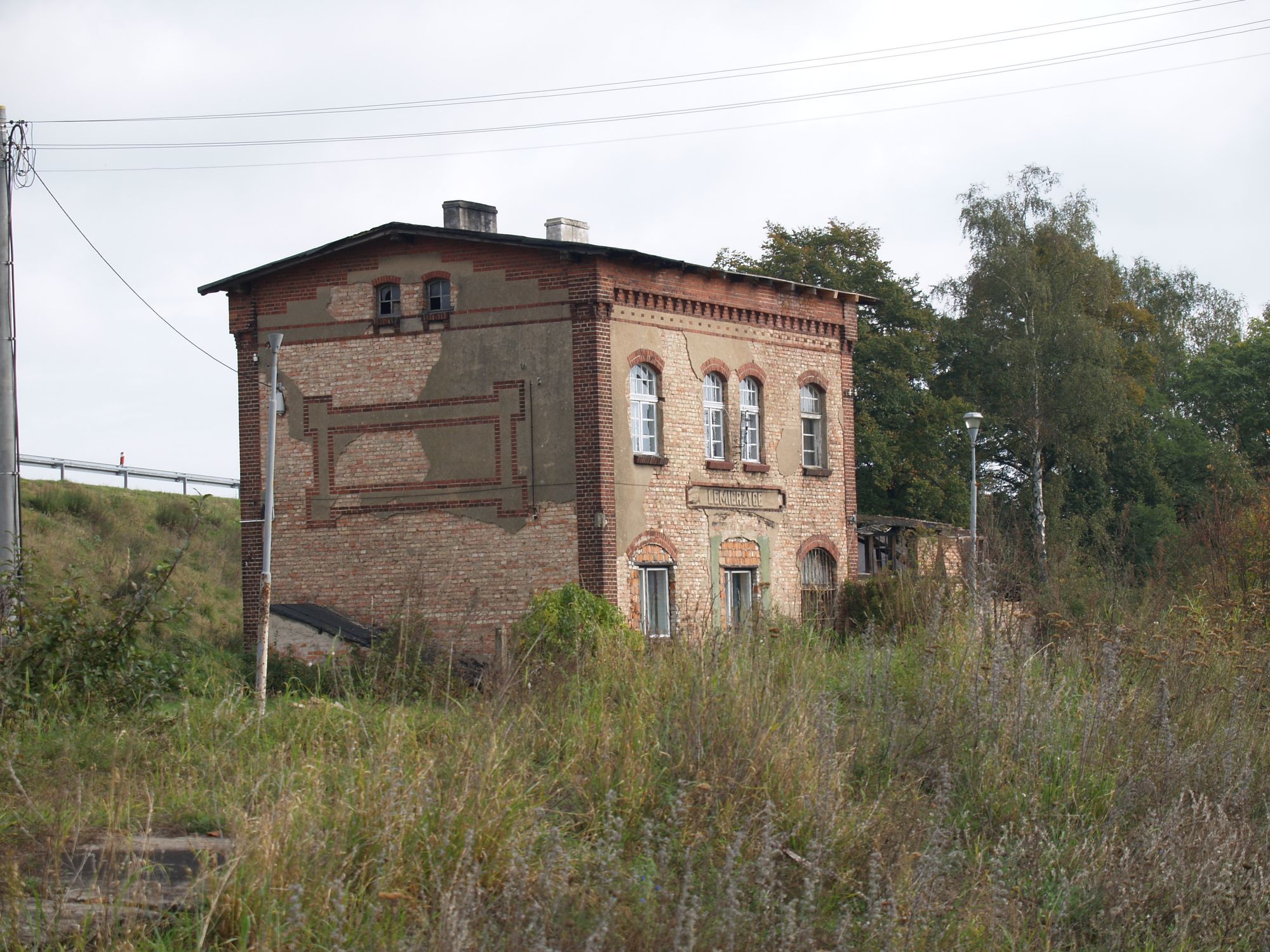 Radtour Polen Warte altes Haus