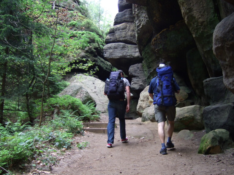 2009 Elbsandstein Affensteine Schrammsteine Winterberg