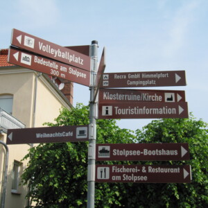 Wegweiser: vielleicht zu viele?