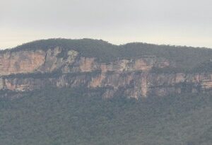 Mount Solitare panorama view