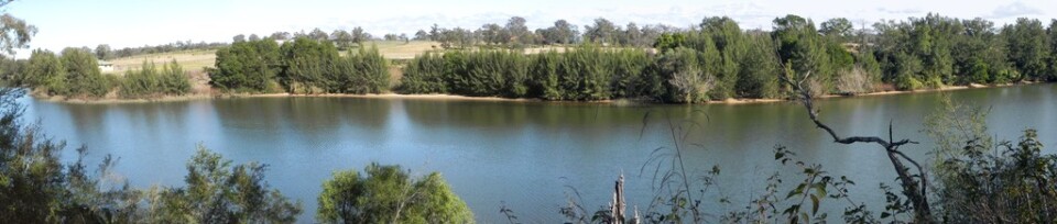 Windsor River panorama view