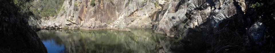 Cropped Crows Nest water pool - billabong