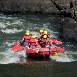 River rafting on Barron river