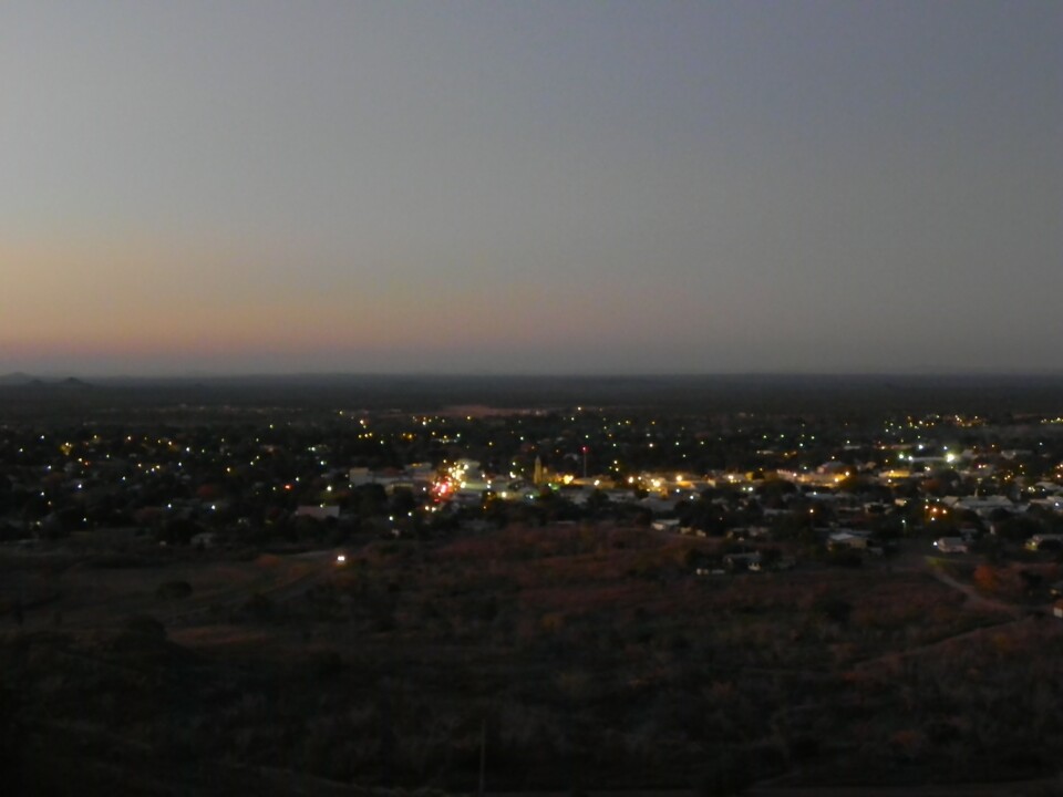 Sunset over Charters Towers