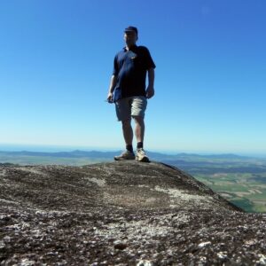 Me on top of the rock on Broke Nose