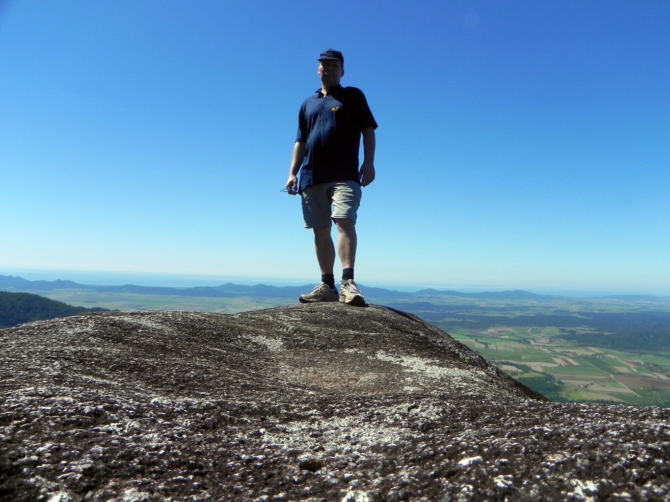 Me on top of the rock on Broke Nose