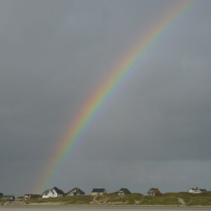Regenbogen über Fanö Bad